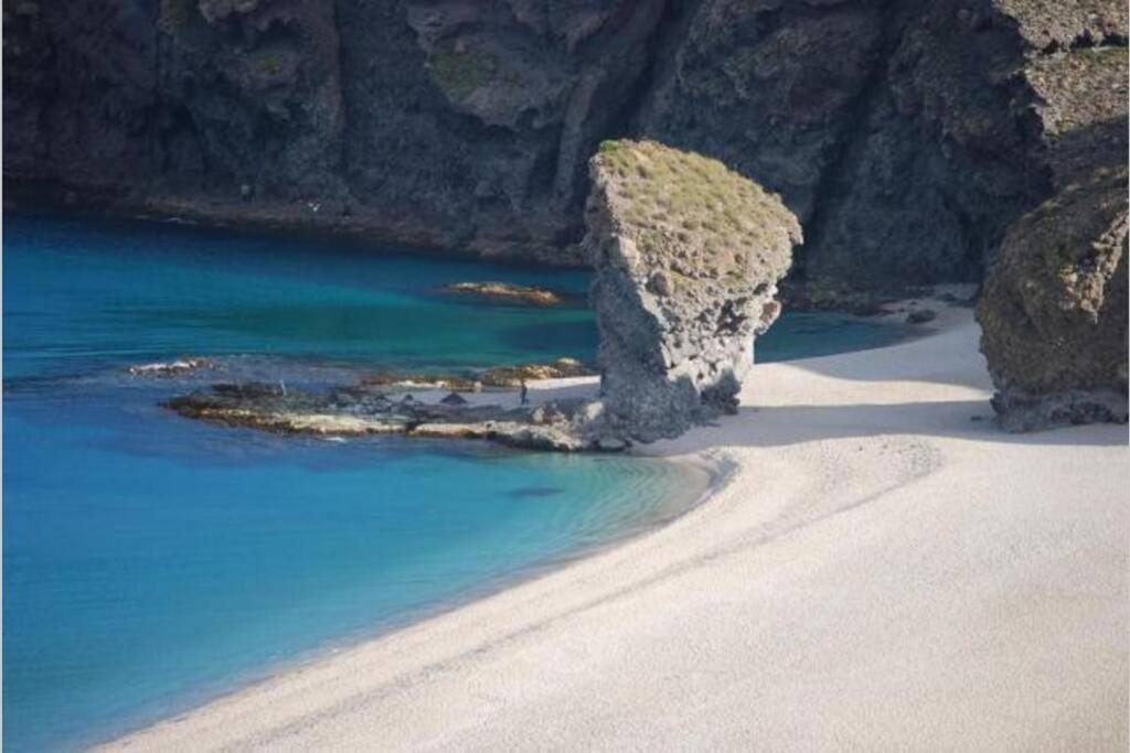 Ático con encanto en Cabo de Gata. A 100m de la playa. Carboneras Exterior foto